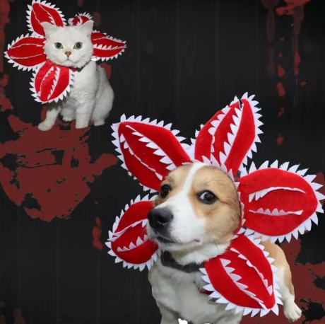 Monster Flower pet costume