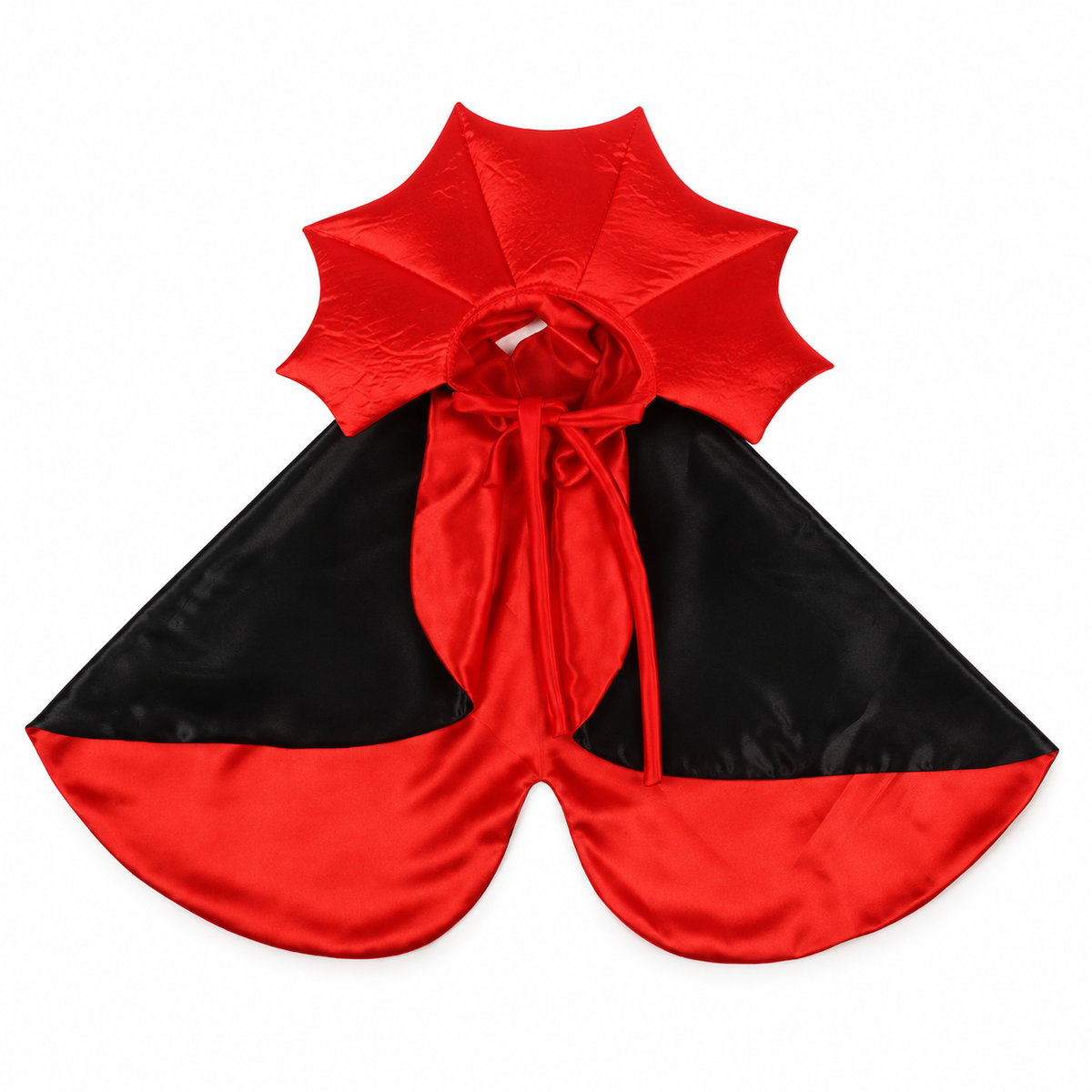 Dracula cape costume — back view