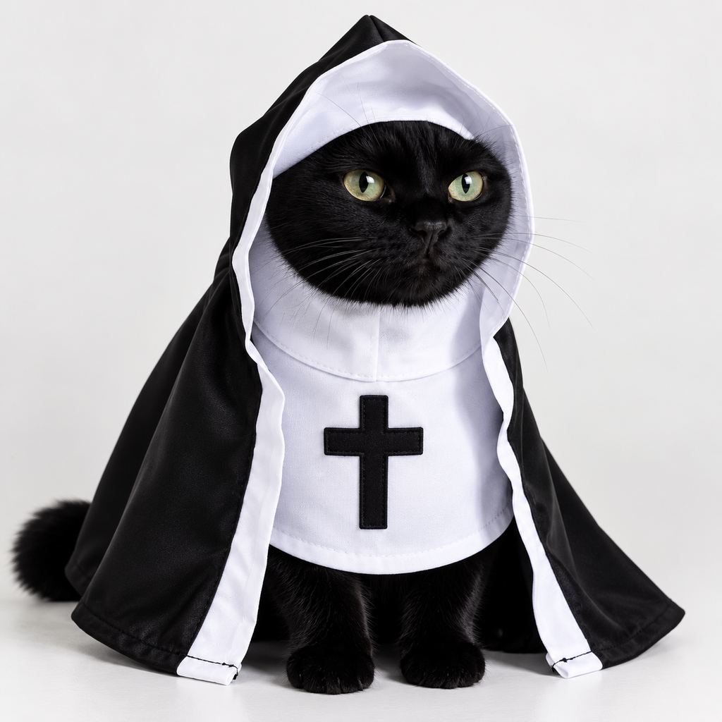 monje pet costume