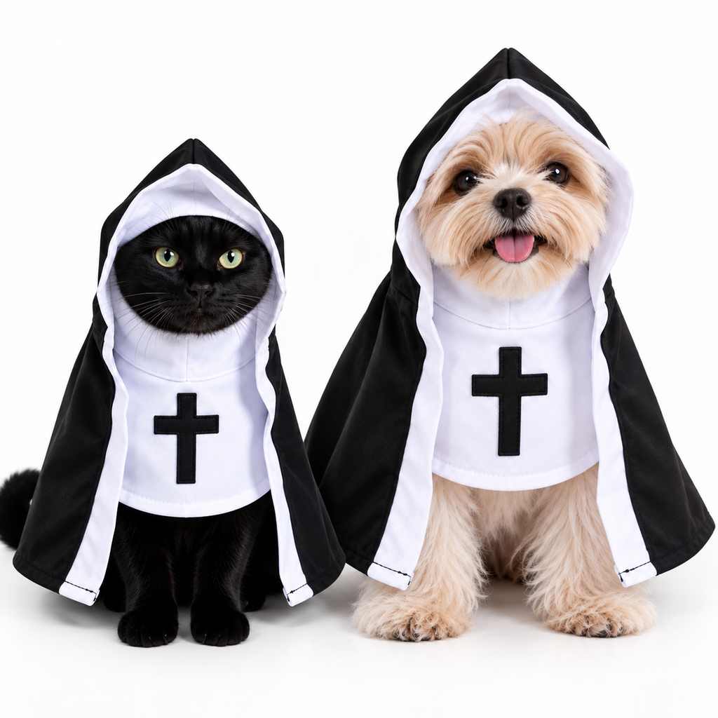 monje pet costume