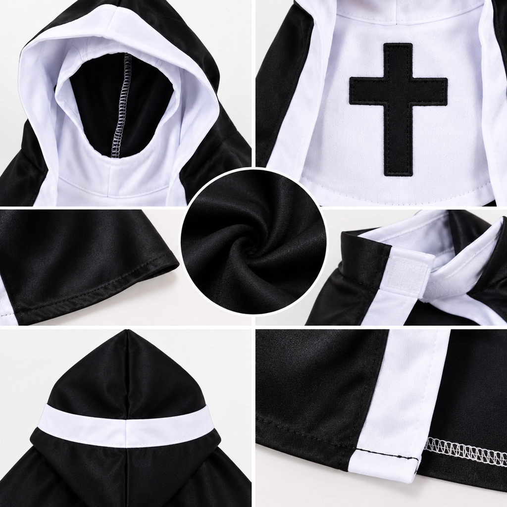 monje pet costume