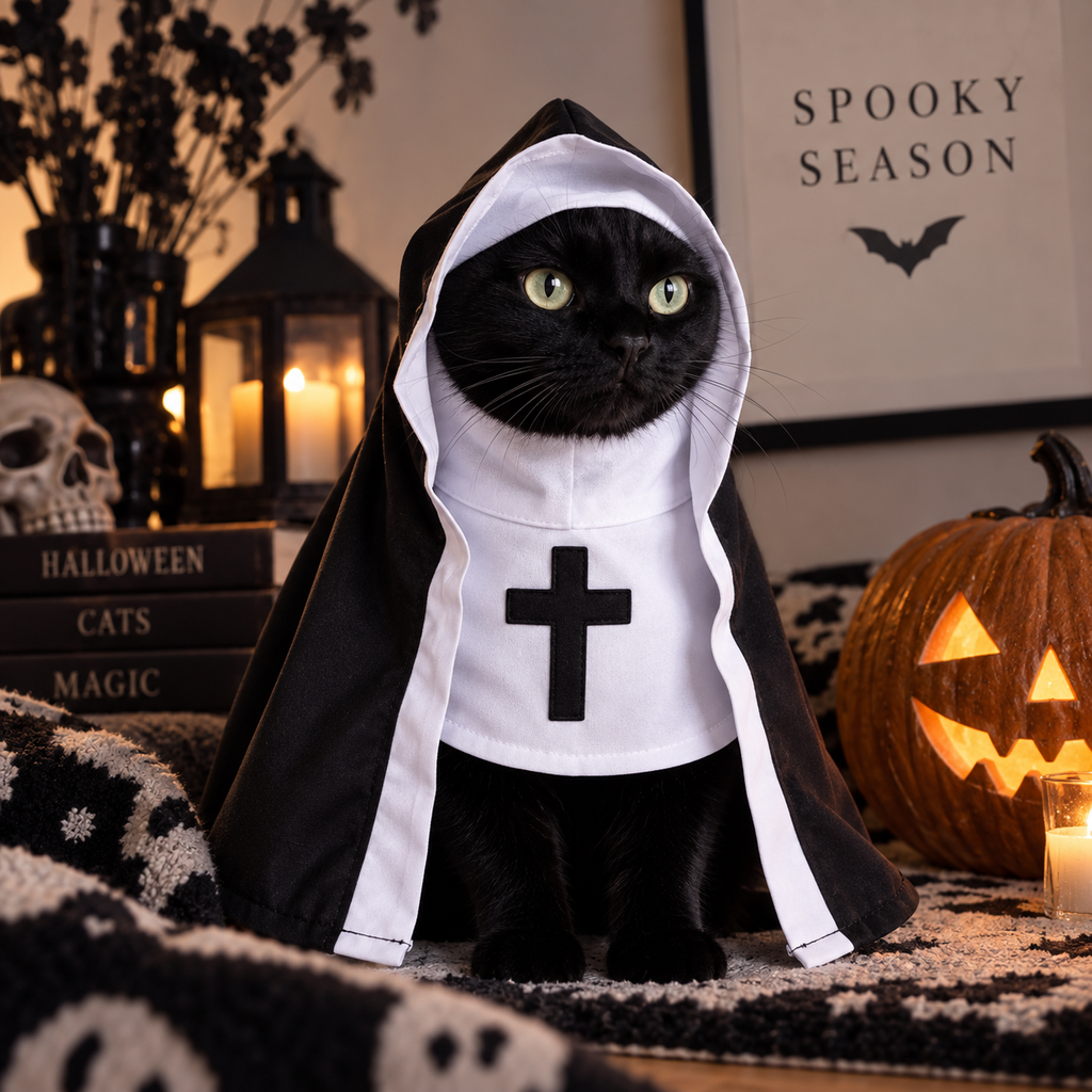 monje pet costume